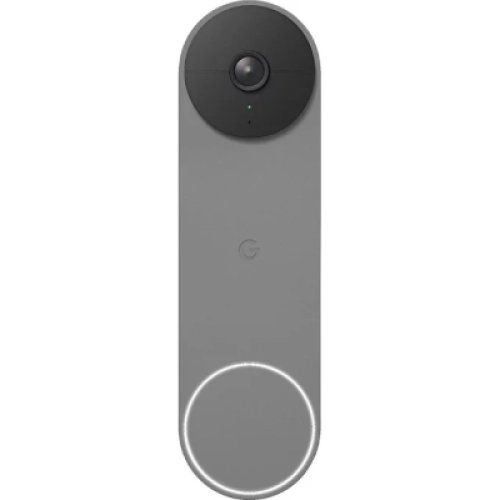 Restored Google Nest Doorbell (Battery) Wireless Doorbell Camera – Video Doorbell – Ash (Refurbished)