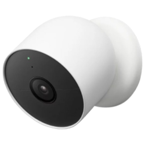 Google Camera (outdoor or indoor, battery) 1pk White